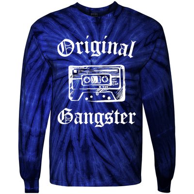 Original Gangster Old School Hip Hop Rap Music Tie-Dye Long Sleeve Shirt