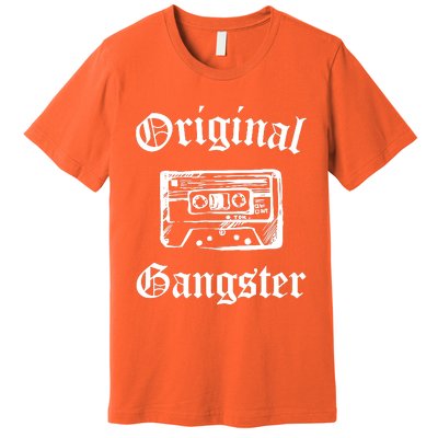 Original Gangster Old School Hip Hop Rap Music Premium T-Shirt