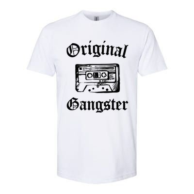 Original Gangster Old School Hip Hop Rap Music Softstyle® CVC T-Shirt