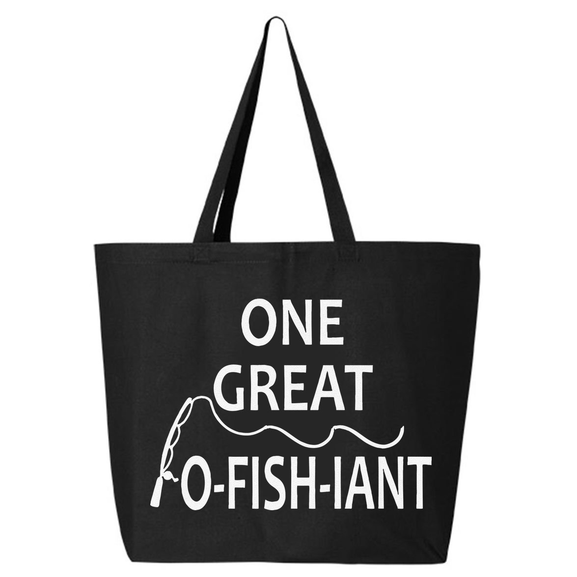 One Great OFishiant Fishing Wedding Officiant Pastor Gift Premium 25L Jumbo Tote