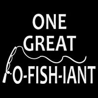 One Great OFishiant Fishing Wedding Officiant Pastor Gift Premium Womens Tank Top