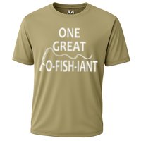 One Great OFishiant Fishing Wedding Officiant Pastor Gift Premium Cooling Performance Crew T-Shirt