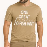 One Great OFishiant Fishing Wedding Officiant Pastor Gift Premium Cooling Performance Crew T-Shirt