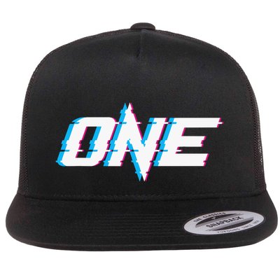 One Glitched Flatbill Hat