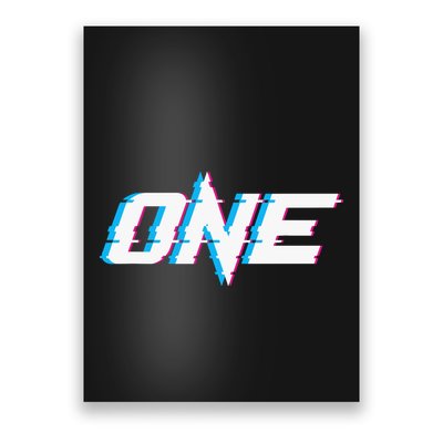 One Glitched Poster