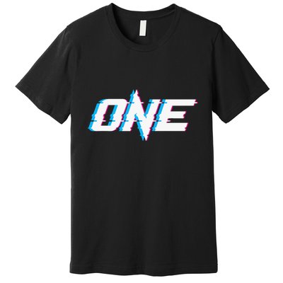 One Glitched Premium T-Shirt