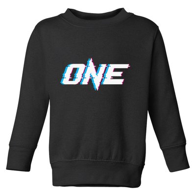 One Glitched Toddler Sweatshirt