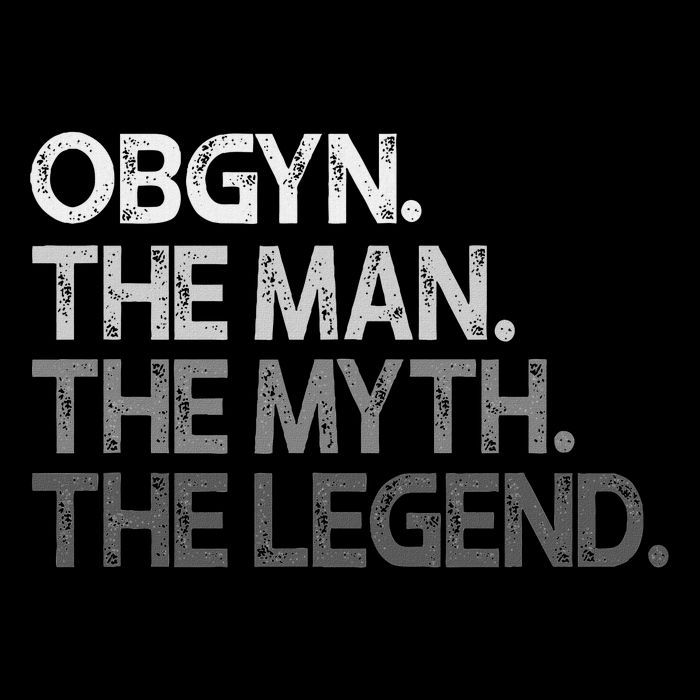 Obgyn Gynecologist Ob Gyn Man The Myth Legend Gift Cooling Performance Crew T-Shirt
