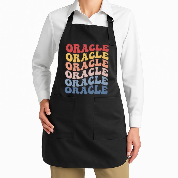 Oracle Groovy Retro Full-Length Apron With Pockets