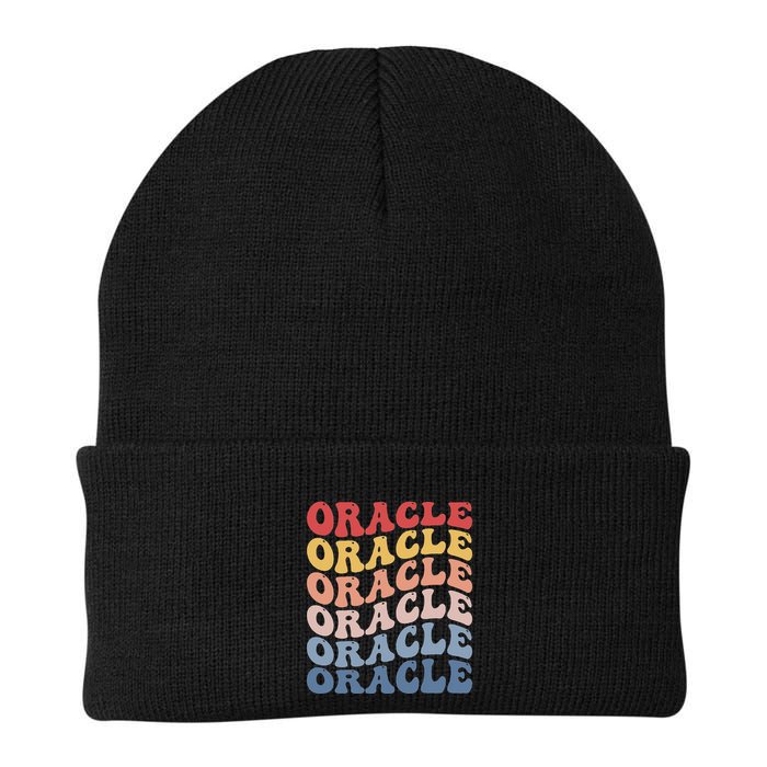 Oracle Groovy Retro Knit Cap Winter Beanie