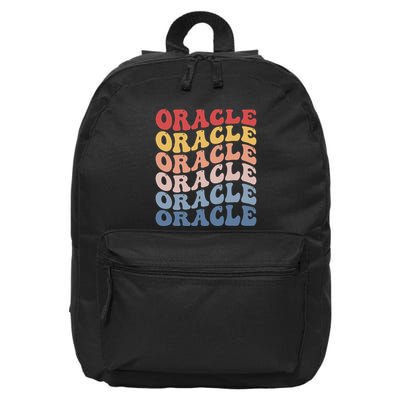 Oracle Groovy Retro 16 in Basic Backpack