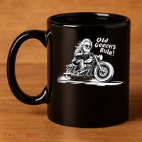 Old Geezers Rule! 11oz C Handle Ceramic Mug