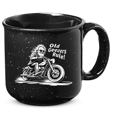 Old Geezers Rule! 15oz Campfire Ceramic Mug