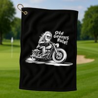 Old Geezers Rule! Golf Towel