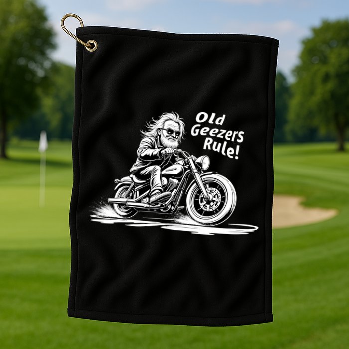 Old Geezers Rule! Golf Towel