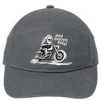 Old Geezers Rule! 7-Panel Snapback Hat