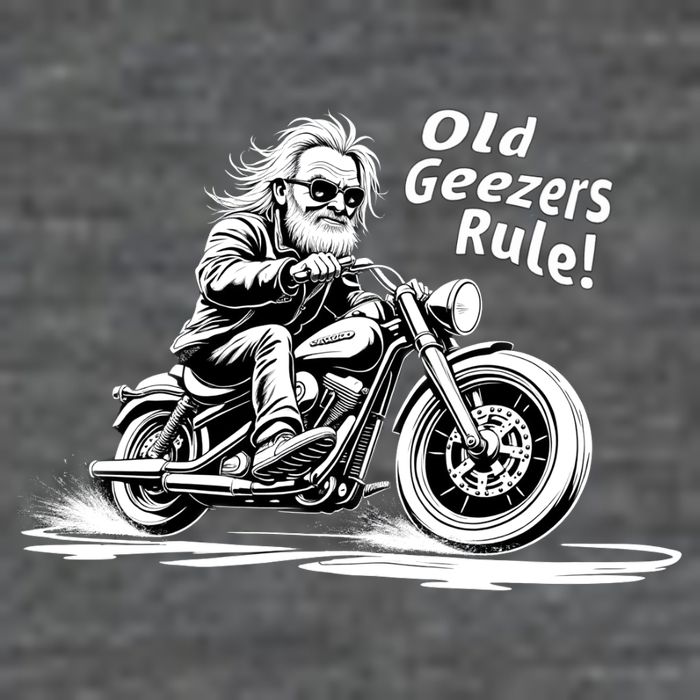 Old Geezers Rule! Magnet