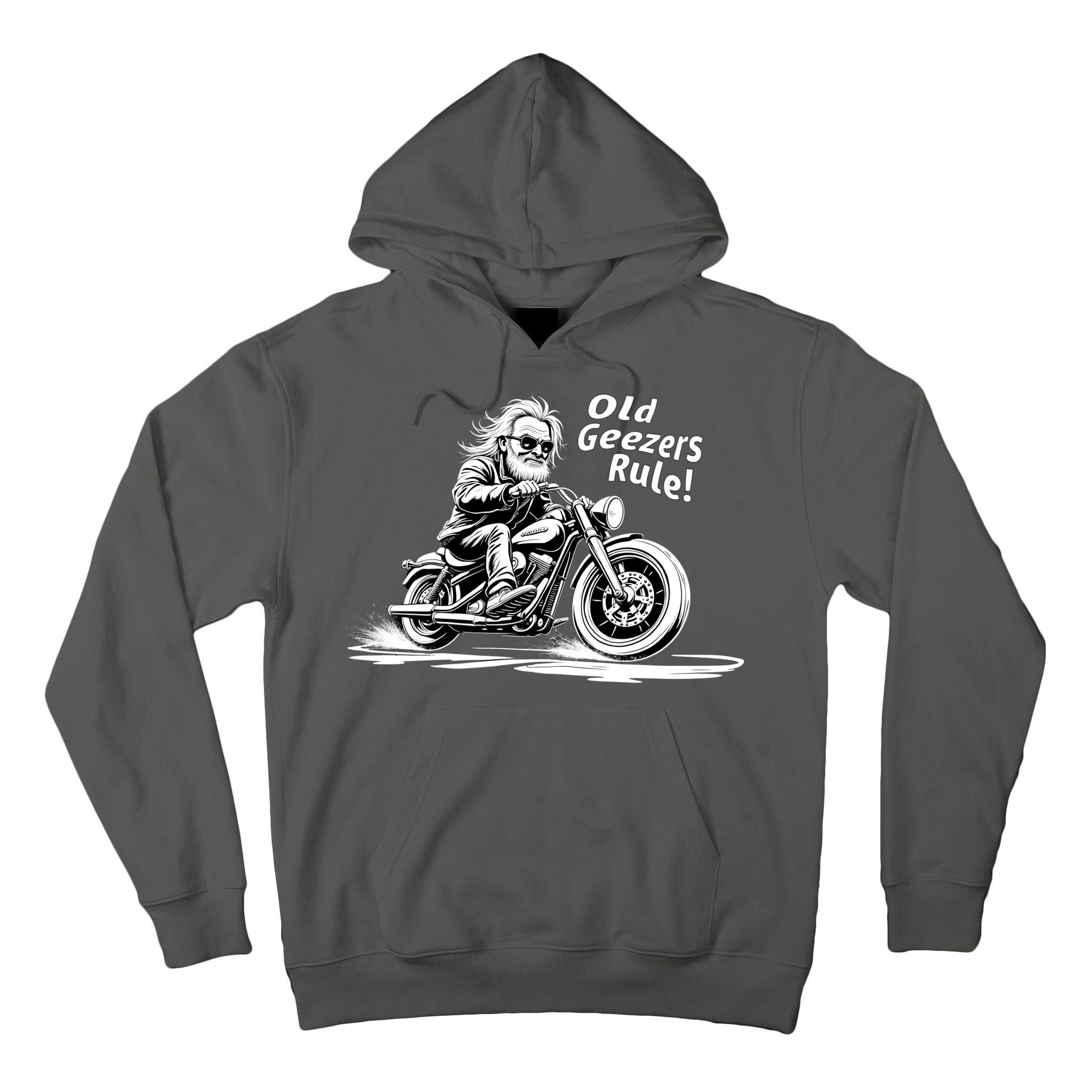 Old Geezers Rule! Tall Hoodie