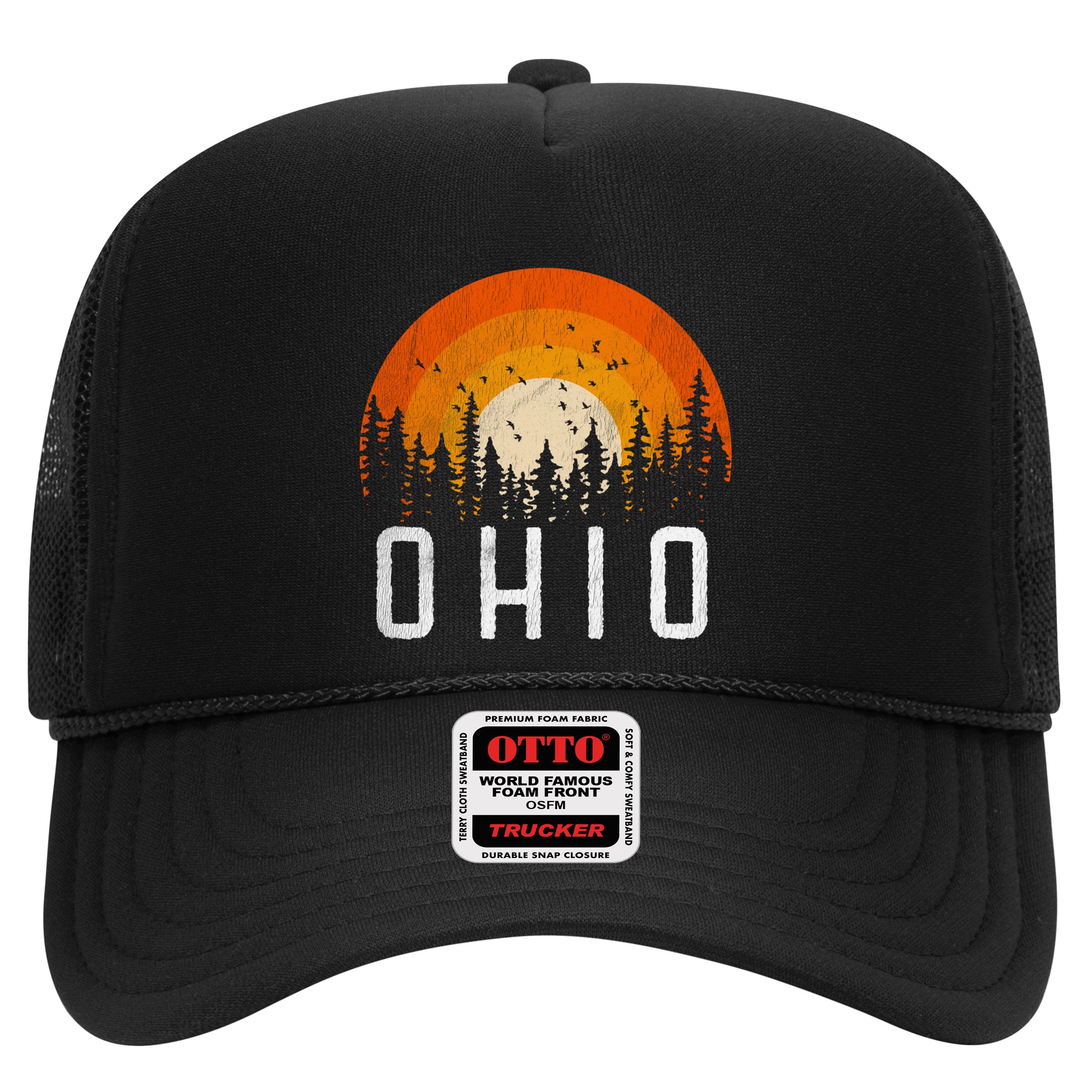 Ohio Gift Retro Style Vintage 70s 80s 90s Gift Hat