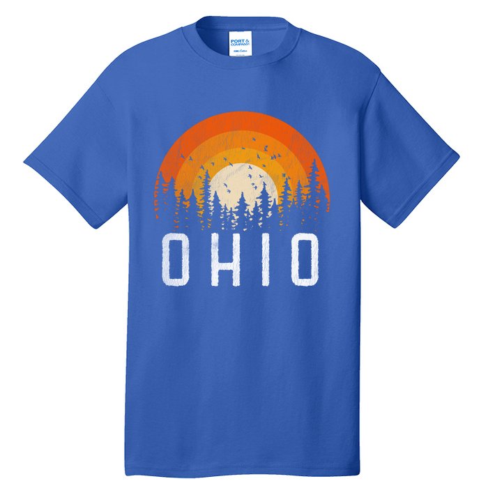 Ohio Gift Retro Style Vintage 70s 80s 90s Gift Tall T-Shirt