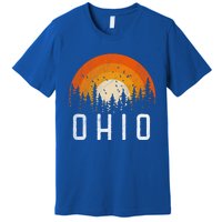 Ohio Gift Retro Style Vintage 70s 80s 90s Gift Premium T-Shirt