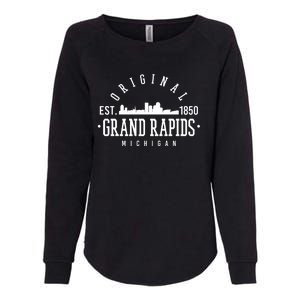 Original Grand Rapids Michigan Womens California Wash Sweatshirt