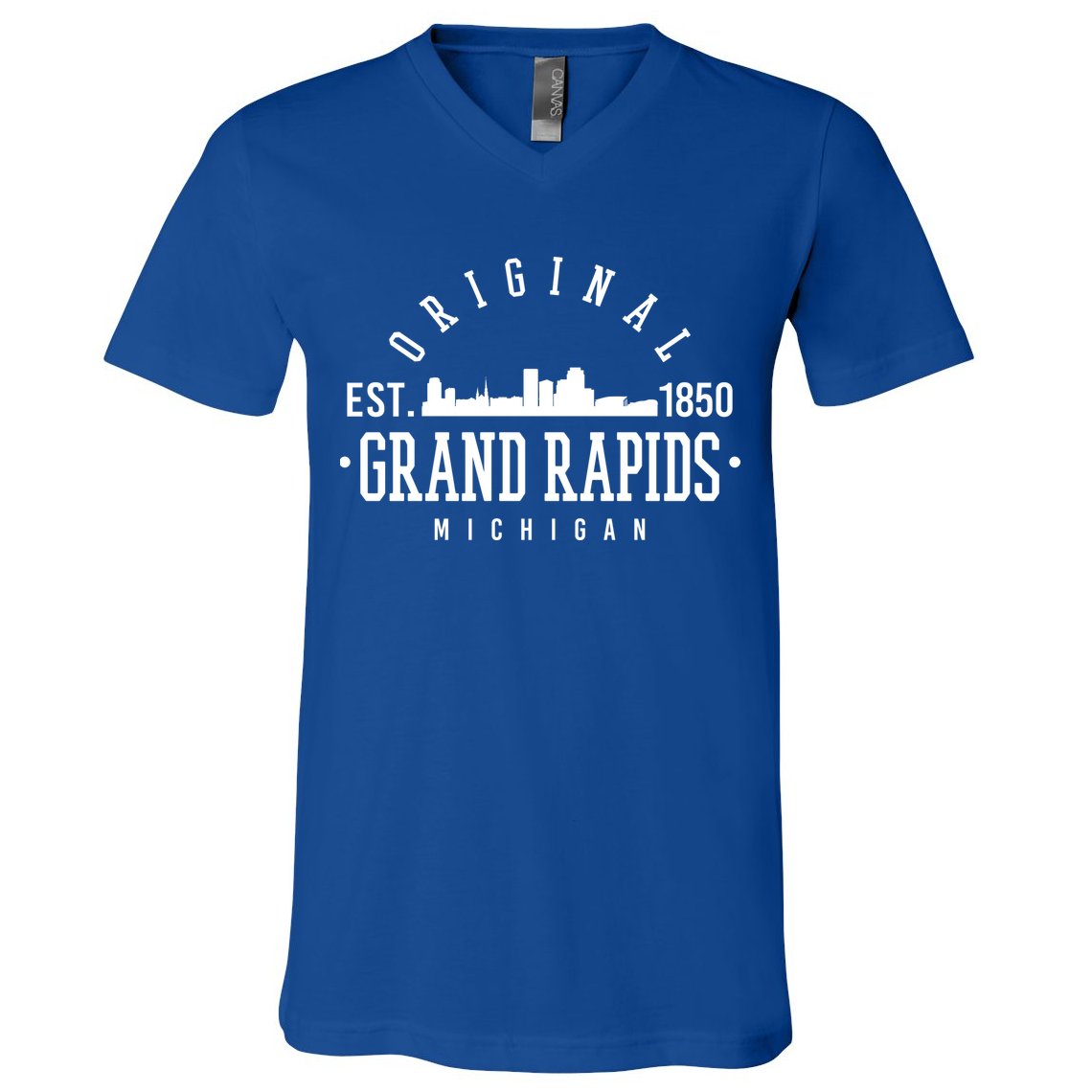 Original Grand Rapids Michigan V-Neck T-Shirt