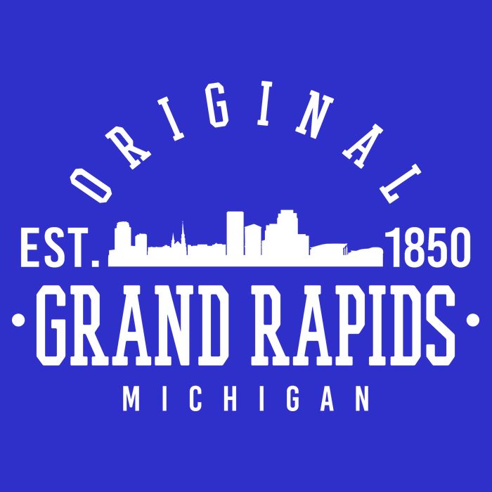 Original Grand Rapids Michigan Tie-Dye T-Shirt