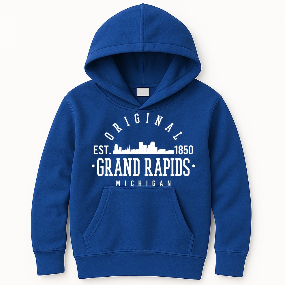 Original Grand Rapids Michigan Kids Hoodie