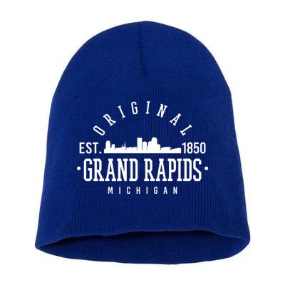 Original Grand Rapids Michigan Short Acrylic Beanie