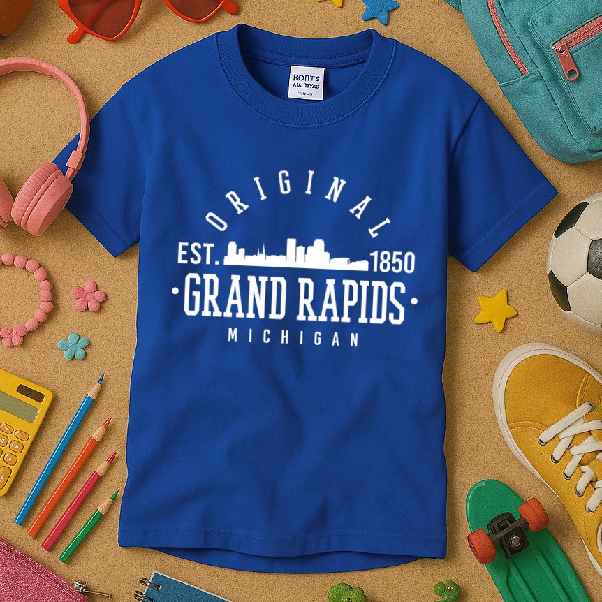 Original Grand Rapids Michigan Kids T-Shirt