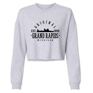 Original Grand Rapids Michigan Cropped Pullover Crew