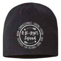 OB Gyn Squad Obstetrician Gynecologist Healthcare Nurse Sustainable Beanie