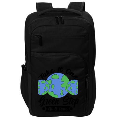 One Green Step At A Time Impact Tech Backpack