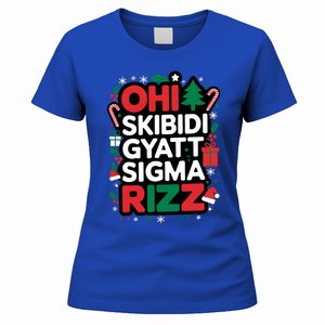 Ohio Gyatt Sigma Rizz Gen Alpha Xmas Christmas Party Women's T-Shirt