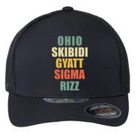 Ohio Gyatt Sigma Rizz Flexfit Unipanel Trucker Cap