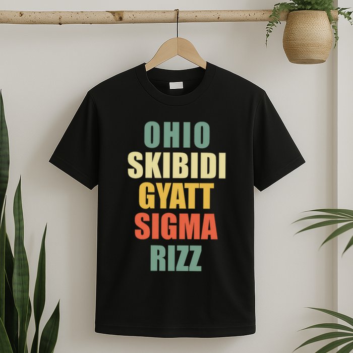 Ohio Gyatt Sigma Rizz T-Shirt