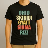 Ohio Gyatt Sigma Rizz T-Shirt
