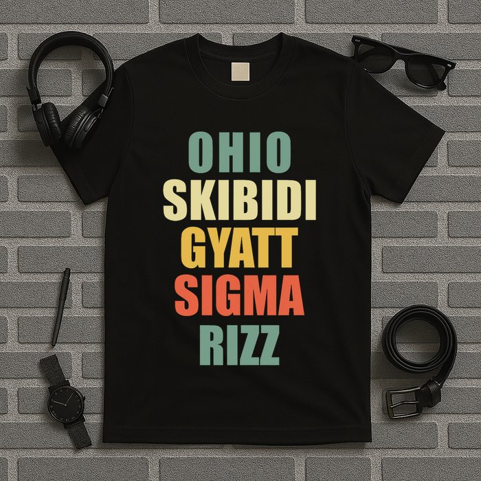 Ohio Gyatt Sigma Rizz T-Shirt