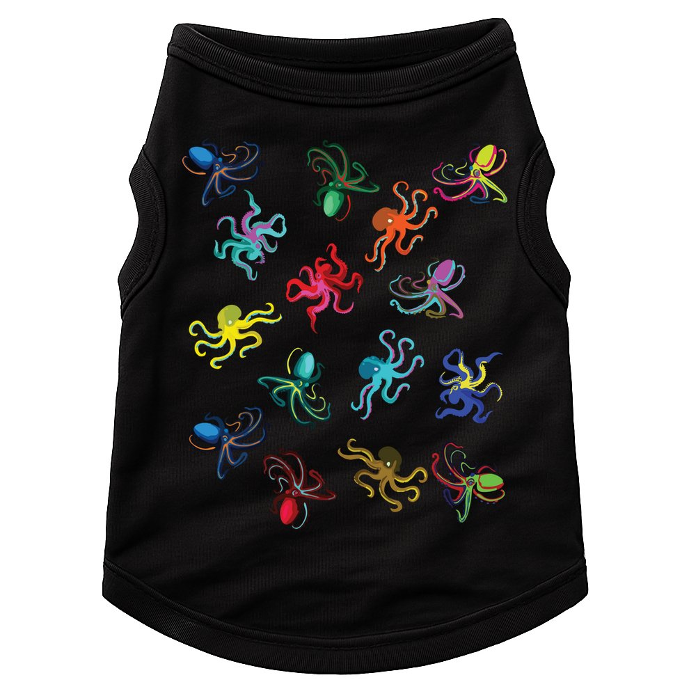 Octopus Gift Tee Octopus Tee Doggie Tank