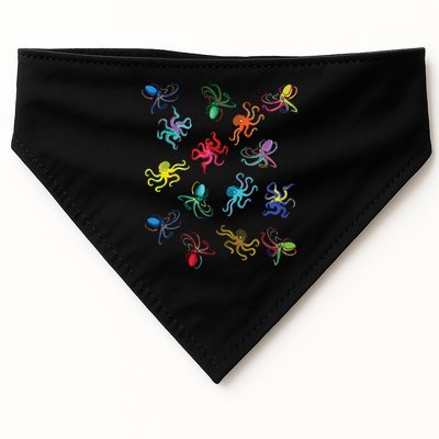 Octopus Gift Tee Octopus Tee USA-Made Doggie Bandana