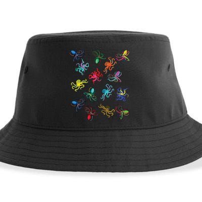 Octopus Gift Tee Octopus Tee Sustainable Bucket Hat