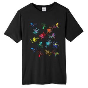 Octopus Gift Tee Octopus Tee Tall Fusion ChromaSoft Performance T-Shirt