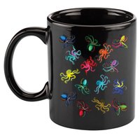 Octopus Gift Tee Octopus Tee 11oz C Handle Ceramic Mug