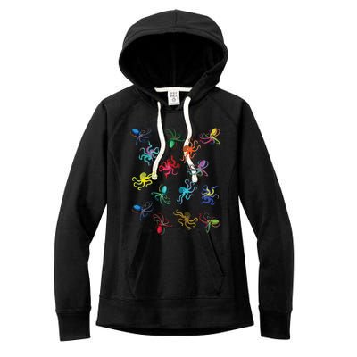 Octopus Gift Tee Octopus Tee Women's Fleece Hoodie