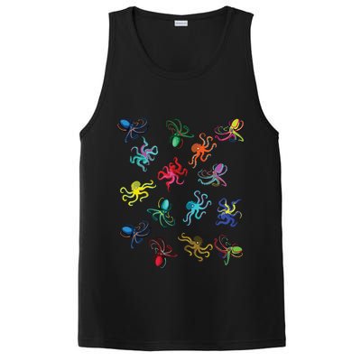 Octopus Gift Tee Octopus Tee PosiCharge Competitor Tank