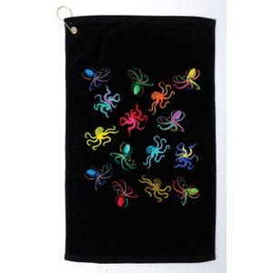 Octopus Gift Tee Octopus Tee Platinum Collection Golf Towel