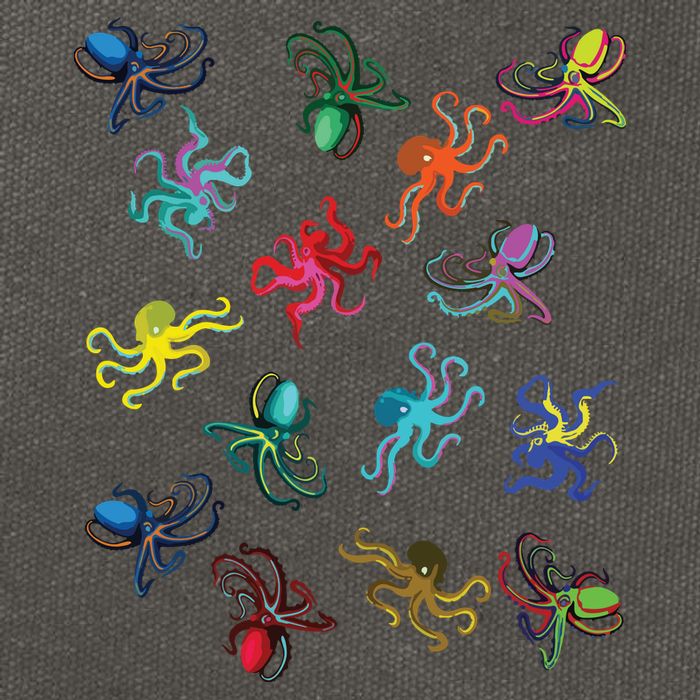 Octopus Gift Tee Octopus Tee Cotton Canvas Backpack