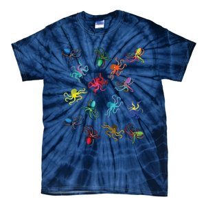 Octopus Gift Tee Octopus Tee Tie-Dye T-Shirt