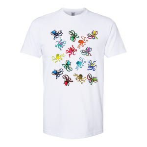 Octopus Gift Tee Octopus Tee Softstyle CVC T-Shirt